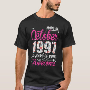 T-shirt 25e anniversaire stupéfiant depuis Octobre 1997 Fl