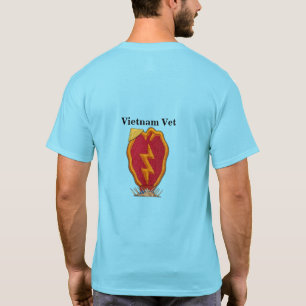 T-shirt 25e ID Division d'infanterie Vettes d'anciens comb