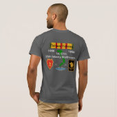 T-shirt 25e infanterie-V-22 (Dos entier)