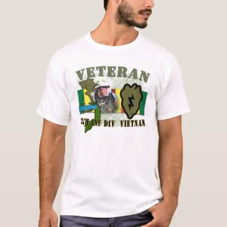 T-shirt 25ème Divisions de FNI - Le Vietnam (w/CIB)