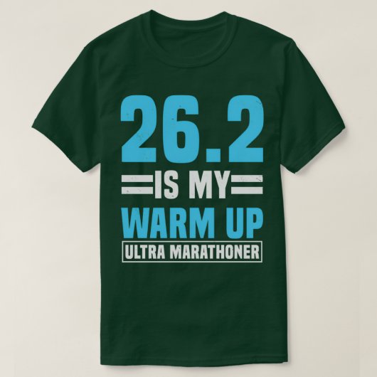 T-shirt 262 Est Mon Ultra-Marathoner Réchauffé (Design devant)