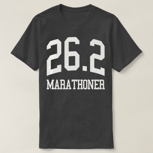 T-shirt 262 Marathoner Marathon Runner Coach (Design devant)