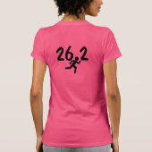 T-shirt 26,2 Marathons courants (Dos)