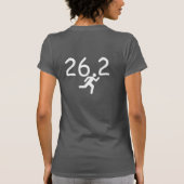 T-shirt 26,2 Marathons courants (Dos)