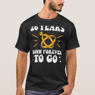 T-shirt 26 ans à jamais pour aller 26ème mariage anniversa