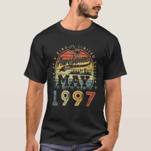 T-shirt 26 ans Awesome depuis mai 1997 26e anniversaire 1