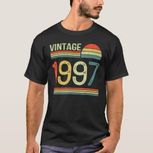 T-shirt 26 Ans Vintage 1997 Fait En 1997 26e Naissance