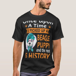 T-shirt 26 Il était une fois - Chiot Beagle Beagle