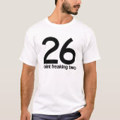 T-shirt 26 point freaking deux (Devant)