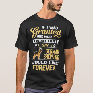 T-shirt 26 Si j'étais accordé un vœu je souhaite que mon a