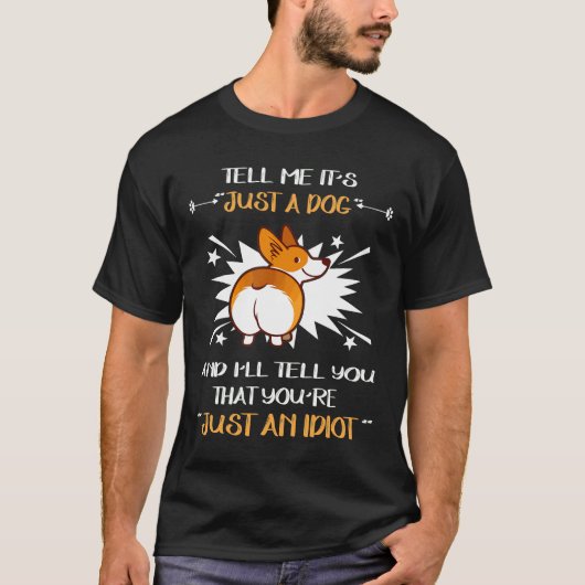 T-shirt 276 Juste Un Idiot (Devant)