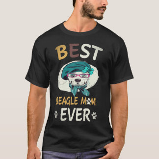 T-shirt 27 Meilleure Maman Beagle de Tous les Temps Beagle