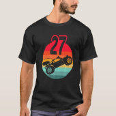 T-shirt 27e Anniversaire I Racing Jeu I Remote Control Rc (Devant)