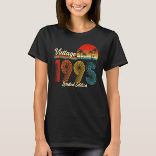 T-shirt 28 ans Vintage 1995 28e anniversaire