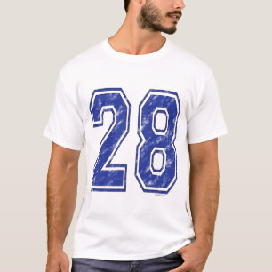 T-shirt 28 coutume Jersey