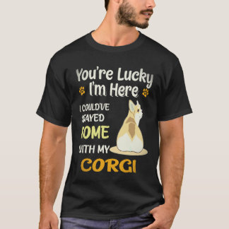 T-shirt 28 Vous êtes un Corgi chanceux