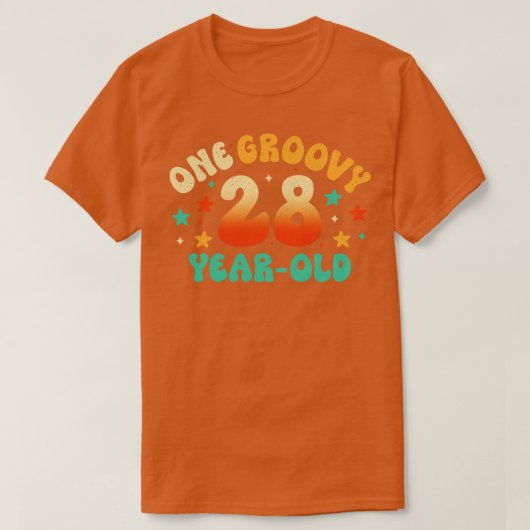 T-shirt 28e anniversaire (Design devant)