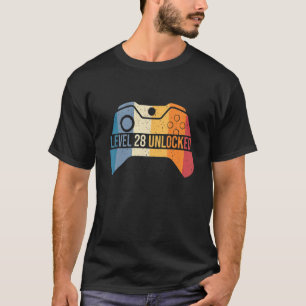 T-shirt 28ème Anniversaire Chemise 28 B-Day Femmes Hommes 