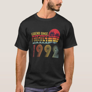 T-shirt 29 Ans Rétro Anniversaire Légende Cadeau Depuis Au