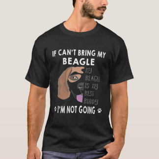 T-shirt 29 Si je ne peux pas emmener mon Beagle je ne vais