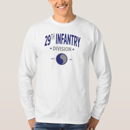 T-shirt 29e division d'infanterie (Devant)