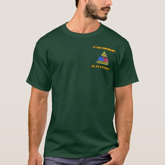 T-shirt 2/1st Chemise de la cavalerie VSR M113 ACAV (Devant)