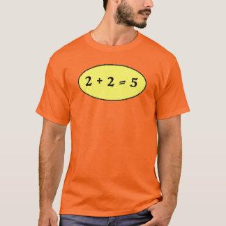 T-Shirt 2 + 2 = 5