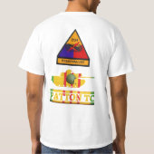 T-shirt 2/34th Chemise de comité technique de l'armure (Dos)