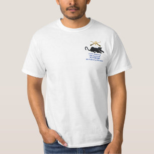 T-shirt 2/47th La panthère d'infanterie croisée fusille 