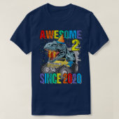 T-shirt 2 Awesome Since 2020 (Design devant)