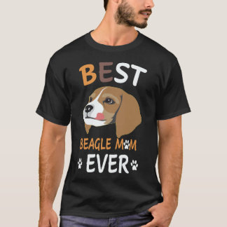 T-shirt 2 Best Beagle Mom Ever Beagle