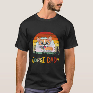 T-shirt 2 Corgi Papa Corgi