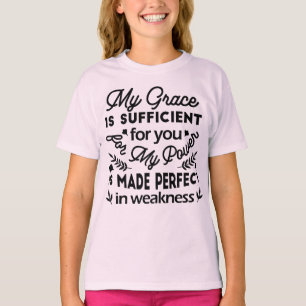 T-shirt 2 Corinthiens 12:9 – Ma Grâce Est Suffisante Art