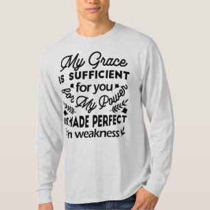 T-shirt 2 Corinthiens 12:9 – Ma Grâce Est Suffisante Art