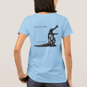 T-shirt 2 crocodile rouge (Dos)