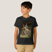 T-shirt 2 cupides rétro assis (Devant entier)