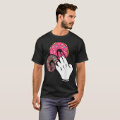 T-shirt 2 Dans le rose 1 dans le puant Dirty Humour Stink (Devant entier)