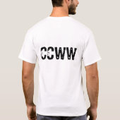 T-shirt 2 de CCWW (Dos)