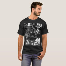 T-shirt 2 de Kraken de l'espace