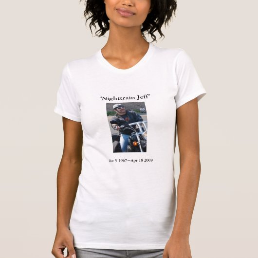 T-shirt #2 de NIGHTTRAIN JEFF (Devant)