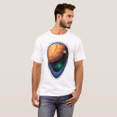 T-shirt 2 d'univers (Devant entier)