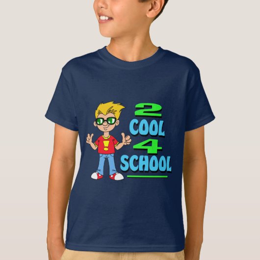T-shirt 2 école du cool 4 (Devant)