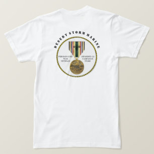 T-shirt 2 ÉTOILES DE CAMPAGNE Tempête du désert Marine SEM