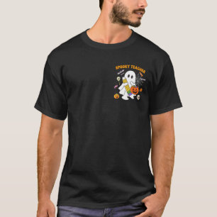 T-shirt (2 faces) Prof effrayant échangera des élèves cont