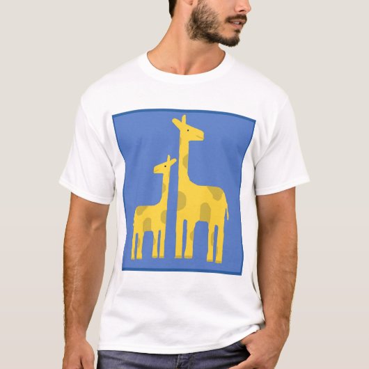 T-shirt 2 girafes (Devant)