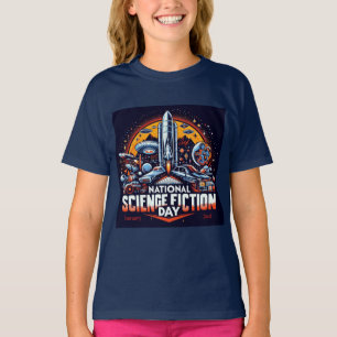 T-shirt 2 janvier - Journée nationale de science fiction