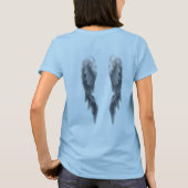 T-shirt 2 ont dégrossi je croient à la pièce en t d'anges (Dos)