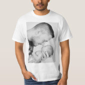T-shirt 2 Photo Custom Double Sided  (Devant)