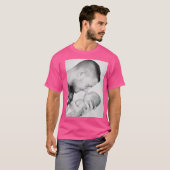 T-shirt 2 photo personnalisée double face (Devant entier)