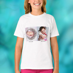 T-shirt 2 Photos : Bestie, Maman & Papa, Bébé Pics ou Anim